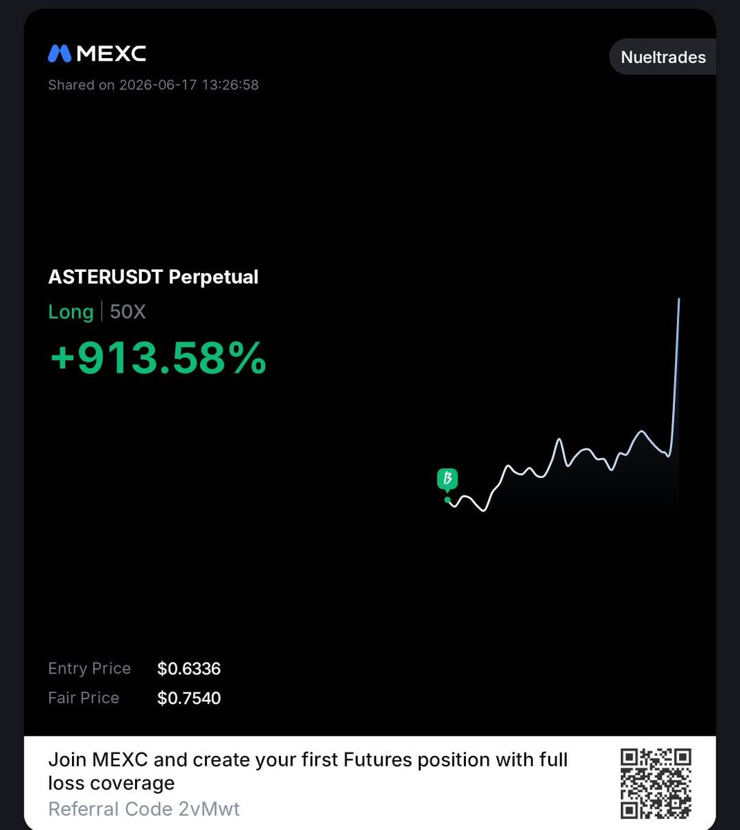 oladyemmay1's tweet photo. $ASTER is up 📈

X10 https://t.co/njr7B7bJ2K