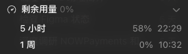 superboxmaneth's tweet photo. 昨天 codex 的周用量就归零了，我的所有任务都停止了。可在今天我看到我的 5 小时用量还在不断的减少。谁能告诉我这是怎么回事？ https://t.co/Riujyfw19E