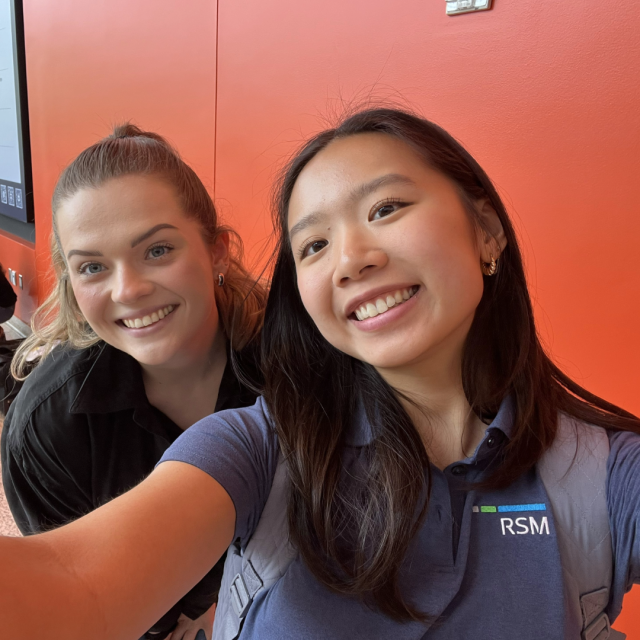 Sebouh's tweet photo. We have new interns kicking off their journey at RSM this month! Welcome to our team! #GrowForwardatRSM https://t.co/EoANHEDCsc https://t.co/GO3JCohGQv