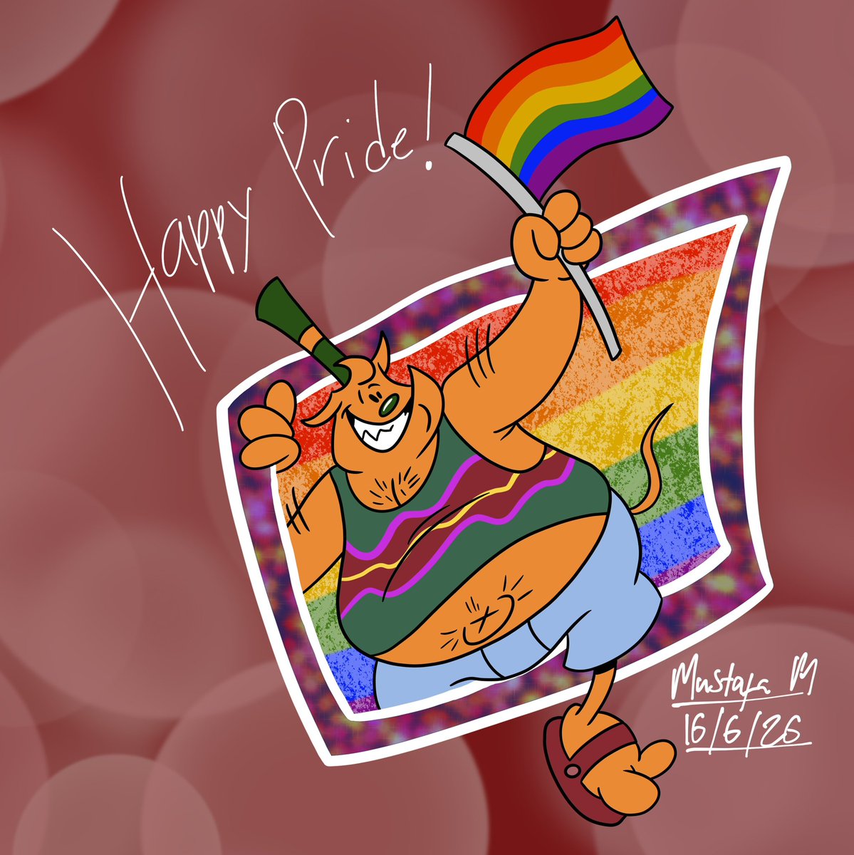 MWToonGamer96's tweet photo. Happy Pride Month from Pollenichi 🏳️‍🌈🏳️‍⚧️😍🌸 https://t.co/p2y0G9NTZb