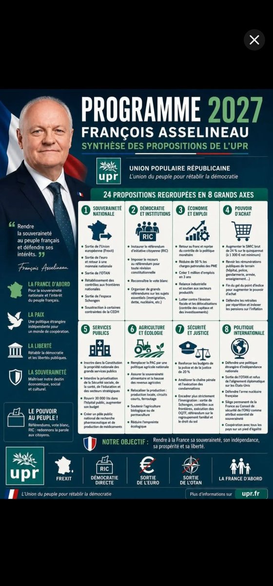 trustno168's tweet photo. @leJDD Sauf que ni le RN, ni Reconquête ni aucun autre parti ne pourra rien faire contre ce problème qui nous est imposé par l'union européenne et ses traités infâme

Le seul moyen est de sortir de cette mafia par l'article 50 et reprendre le contrôle des frontières

Pensez-y en 2027 https://t.co/4uECqbNLHs