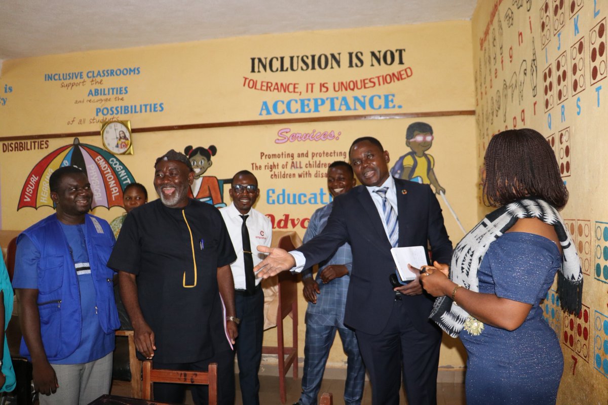 PNUDCameroun's tweet photo. In #Bamenda, we visited #PPRD interventions with our partners: Islamic Primary School, Old Town  #Bamenda & CBC Special School, Nkwen. 

The result:  
- Enrolment up, results improved  
- 100% pass rate for Islamic Primary School in the Common Entrance Exam  
- CBC Special School’s capacity strengthened to support learners with disabilities

Proof that better learning environments = real transformation.

Every child deserves quality, inclusive education. #LeaveNoOneBehind 
#InclusiveEducation 
#PPRD