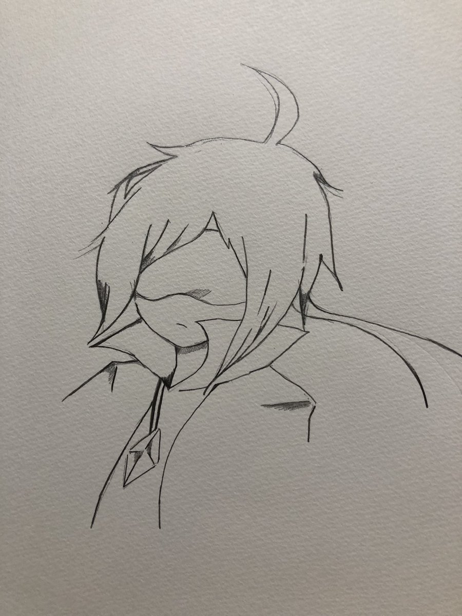 kWzUrYRL4ChVDqx's tweet photo. いいねした人のアイコンを自分の絵柄で描く

@ion_0601 

アナログであれなのですが……。ありがとうございました！アイコンのベラさんとてもいいですね！私絵柄になりますが、ベラさん描いてて楽しかったです！ https://t.co/p1FdonK6kj