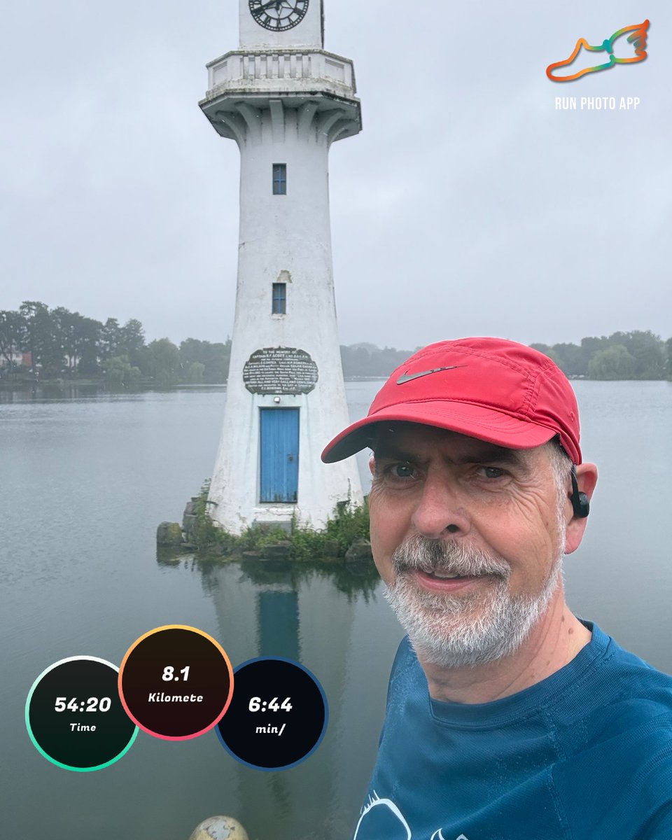 AWeltch's tweet photo. Scenes from a drizzly lunchtime plod to Roath Park Lake. #oldmanrunning #cardiffrunning https://t.co/0XP6WN9OqX