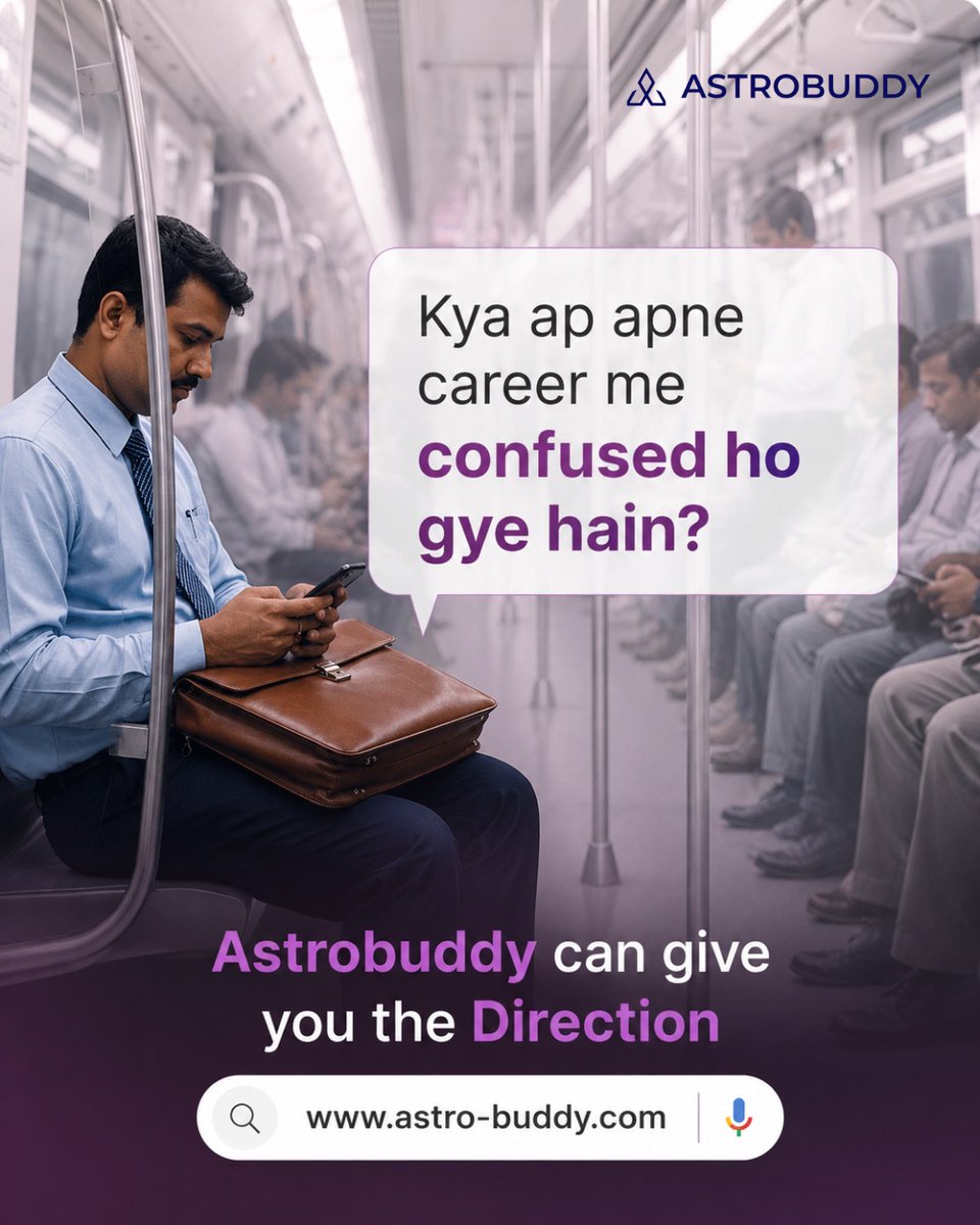 astro_buddyy's tweet photo. Apna Name, DOB, Time &amp; Place of Birth share kijiye. AstroBuddy ki Personalized Kundli Analysis se paaiye sahi career direction. ✨

✅ Career Growth Insights
✅ Job Change Guidance
✅ Strengths Analysis https://t.co/XDQLEF2Z1p
