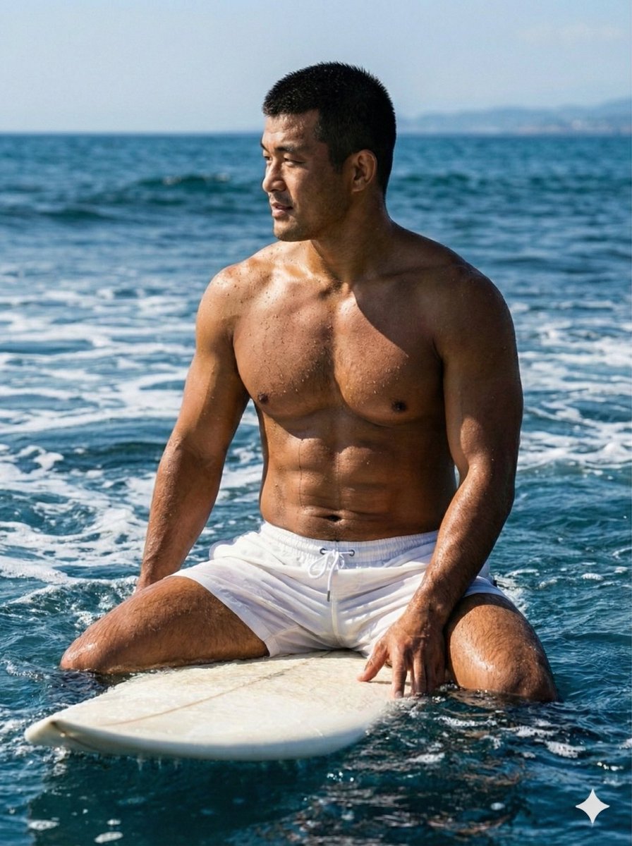 ♡SURF♡画面 衝浪篇 / サーフィン編 / Surfing Session Part 7 #AIart #AI男子