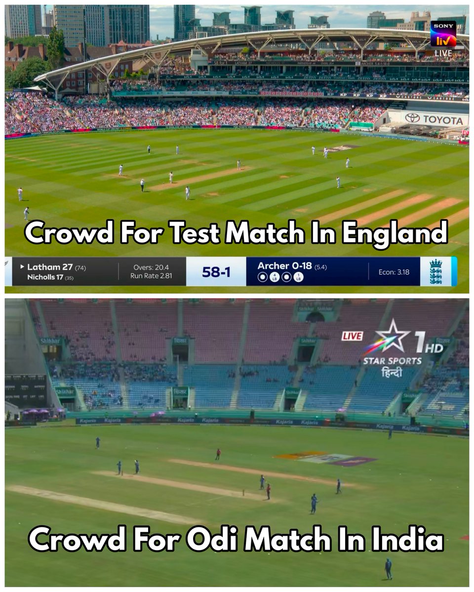 varunx18's tweet photo. What could be the reason behind this low crowd turnout in India? https://t.co/iGPNAtC0x0