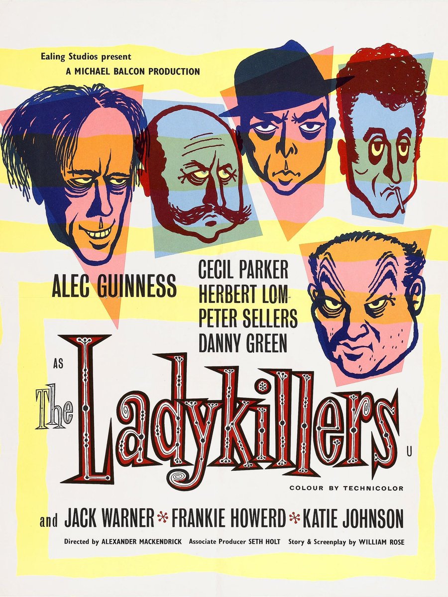 CEFoy101's tweet photo. @TheStingisBack Lawrence of Arabia is a masterpiece but I’m going to say the original Ladykillers just because of how unappreciated it is and for how creepy Alec Guinness is.

Such a great comedy with one of the worst remakes ever. https://t.co/Nc4heyI39s