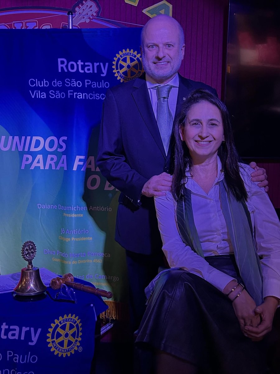 joantiorio's tweet photo. Mais um ano rotário chegando ao fim!

Tempo de comemorar uma gestão em que você esteve à frente do Rotary Club de São Paulo - Vila Sao Francisco.

Parabéns, meu amor! Etapa concluída com êxito total.

Sucesso à nova gestão!

 #JôAntiório #Rotary #Rotary4563 #RCSPVilaSãoFrancisco https://t.co/BlfspvuTWy
