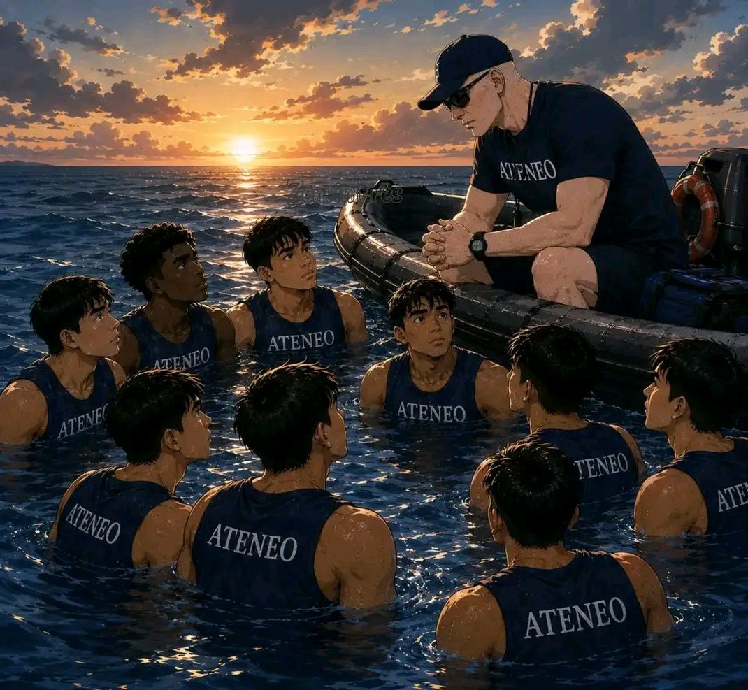 Volleyboy9's tweet photo. @ABSCBNNews @_KarenDeGuzman Wading in strong currents is also HAZING. 

Tab Baldwin put them in that situation. 

Hazing is not only about paddles and a blindfolded neophyte. https://t.co/Zs1JeUPmFf