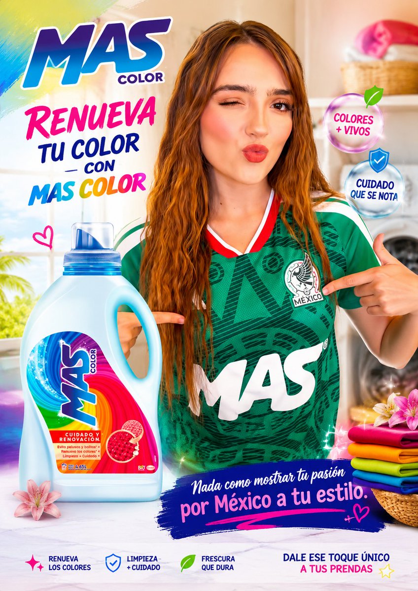yanelM0286's tweet photo. Elaine te invita a #RenuevaTuPasión con #MASColor Si vas a CAMPO MARTE 26 SANTANDER, pasa por Jersey Lab y dale ese toque único a tus prendas💙🩵
Team Haro Stars💙🩵 https://t.co/fObgmsWnTs