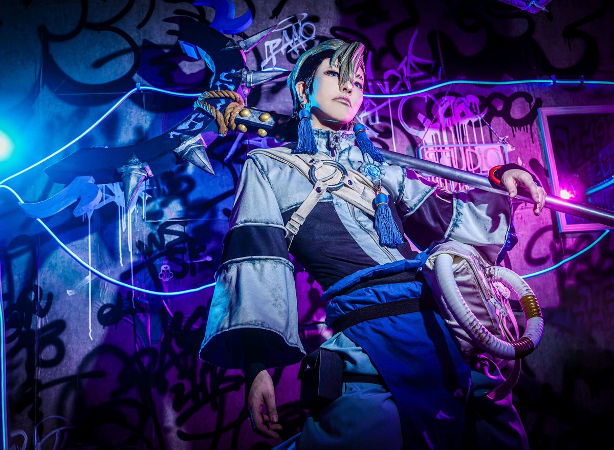 Mokkun_Mao's tweet photo. 【Cosplay/コスプレ】
ザンカ・ニジク

＿
厄介なんは俺の仕事じゃけぇのぉ https://t.co/HErf9fS1zx