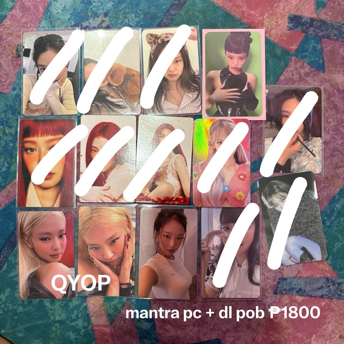 Winniesooj's tweet photo. κ° #wanisells β» κ± REPRICED
π wts lfb blackpink kim jennie ruby jane pcs photocards merch jennie mantra bcpc
β prio payo | 1 week dop - 1 month w nrdp
β x sensi & no rush shipping
β j&t / sco (rizal based) https://t.co/qy9dZ8dloh