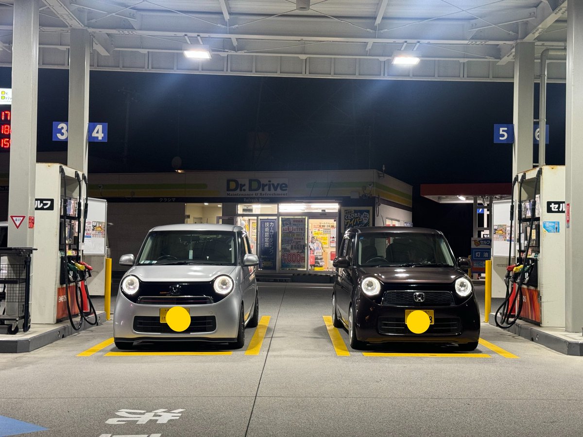 scionGT3's tweet photo. 日曜は福島に遊びに行ってきた！
りくのN-ONEも可愛い🙂‍↕️
郡山向かう道中でHID切れるアクシデントありましたが現地で交換✅
次はM3並べよう！！ https://t.co/H8he4qM7QE