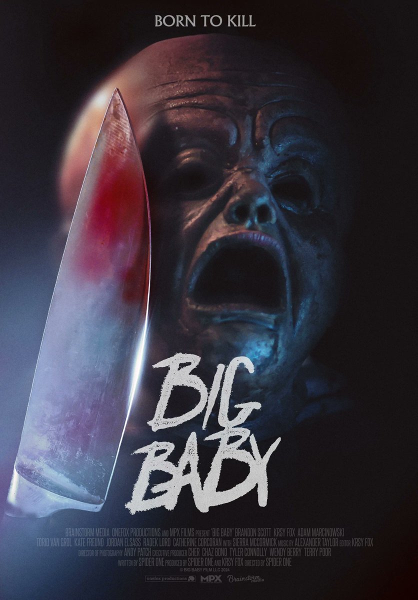 BDisgusting's tweet photo. Official poster for BIG BABY.

From director Spider One.

Produced by Cher.

Releasing August 7. https://t.co/rG7aO5Dj1l