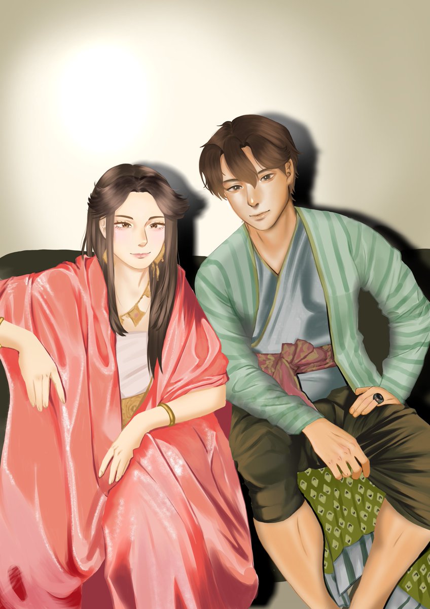 Vnus4948's tweet photo. เว็บตูนจบแล้ว ไม่อยากให้จบ รอดูซีรี่ส์ค่ะ😭😭 เลยมานั่งวาดรูปที่เรฟมาจากคุณเฌอปรางกับคุณจุงงง #วันทองไร้ใจ #เฌอปราง  #จุงอาเชน https://t.co/kGf5B6eq6S