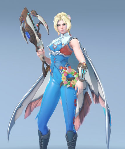 NAnimatio1's tweet photo. @OWCavalry The new Freya summer skin is AWESOME https://t.co/zw6cnLJBo1