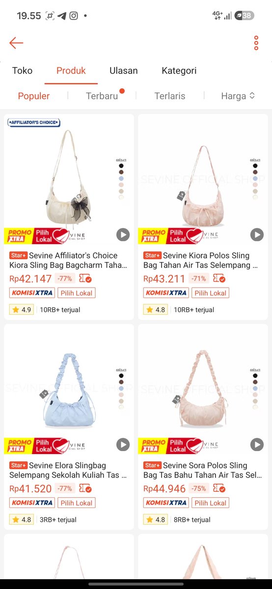 icecreamlatte15's tweet photo. STOP SCROLLL‼️
aku NEMU HIDDEN GEM TAS SELUCU INI😭
tas-tasnya lucu banget, desainnya gemes dan feminin tapi harganya masih ramah buat dompet✨ https://t.co/fR5oYT7Rhe