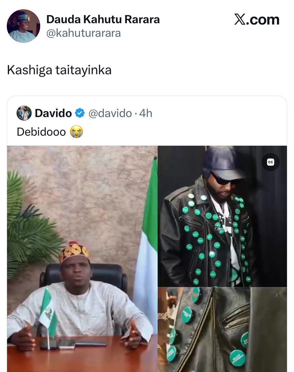 AbbaM_Abiyos's tweet photo. This Rarara and Davido matter will go long🔥🔥😂😂

Davido cooking Dr aka COUNTED CREATOR😭😭😭 https://t.co/QgZZpqnjtU