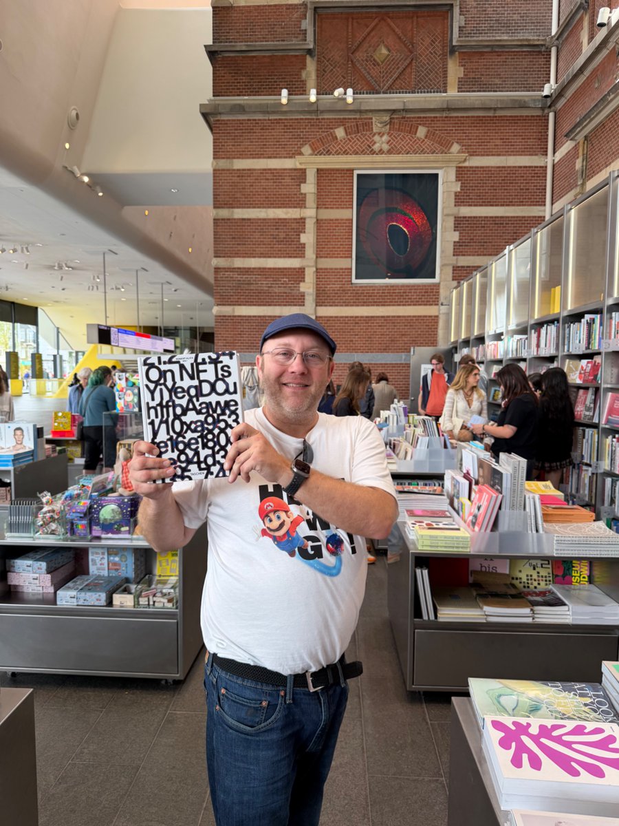MadBitcoins's tweet photo. .@MyCurioCards in a bookstore 

Stedelijk Museum
Amsterdam, Netherlands https://t.co/9ToVVTNyun