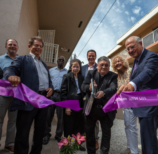 ccadom's tweet photo. Our newly renovated “New Life” home in Little Havana will provide free housing, care &amp; support for homeless pregnant women and moms with infants.  Building stability and independence while offering hope in vulnerable moments. 💙
Read more here https://t.co/GlsaDSJ0Ah https://t.co/Jf35NLk2oJ