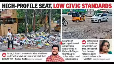 Karthik_Pantham's tweet photo. Not just Rahmat Nagar, Yousufguda and Srinagar Colony too continue to suffer from potholes, water-logging, regular power cuts, water scarcity and mosquito infestations every monsoon. Governments changed, MLAs changed, but the problems only worsened.

Whether it was @BRSparty or @INCTelangana, both have failed the people of Jubilee Hills Constituency. Another rainy season has begun, and so has the annual suffering of its residents.

రహ్మత్ నగర్ మాత్రమే కాదు… యూసుఫ్‌గూడ, శ్రీనగర్ కాలనీ ప్రజలు కూడా ప్రతి వర్షాకాలంలో గుంతల రోడ్లు, నీటి నిల్వలు, దోమల సమస్యలతో నరకం అనుభవిస్తున్నారు. ప్రభుత్వాలు మారాయి, ఎమ్మెల్యేలు మారారు, కానీ సమస్యలు మాత్రం అలాగే ఉండిపోయాయి… పైగా మరింత పెరిగాయి.

బీఆర్ఎస్ అయినా, కాంగ్రెస్ అయినా… జూబ్లీహిల్స్ ప్రజలను ఇద్దరూ పట్టించుకోలేదు. మరో వర్షాకాలం మొదలైంది… జూబ్లీహిల్స్ ప్రజల కష్టాలు కూడా మళ్లీ మొదలయ్యాయి.

@GHMCOnline @CommissionrGHMC 

#BRSIgnoredJubileeHills
#CongressBetrayedJubileeHills