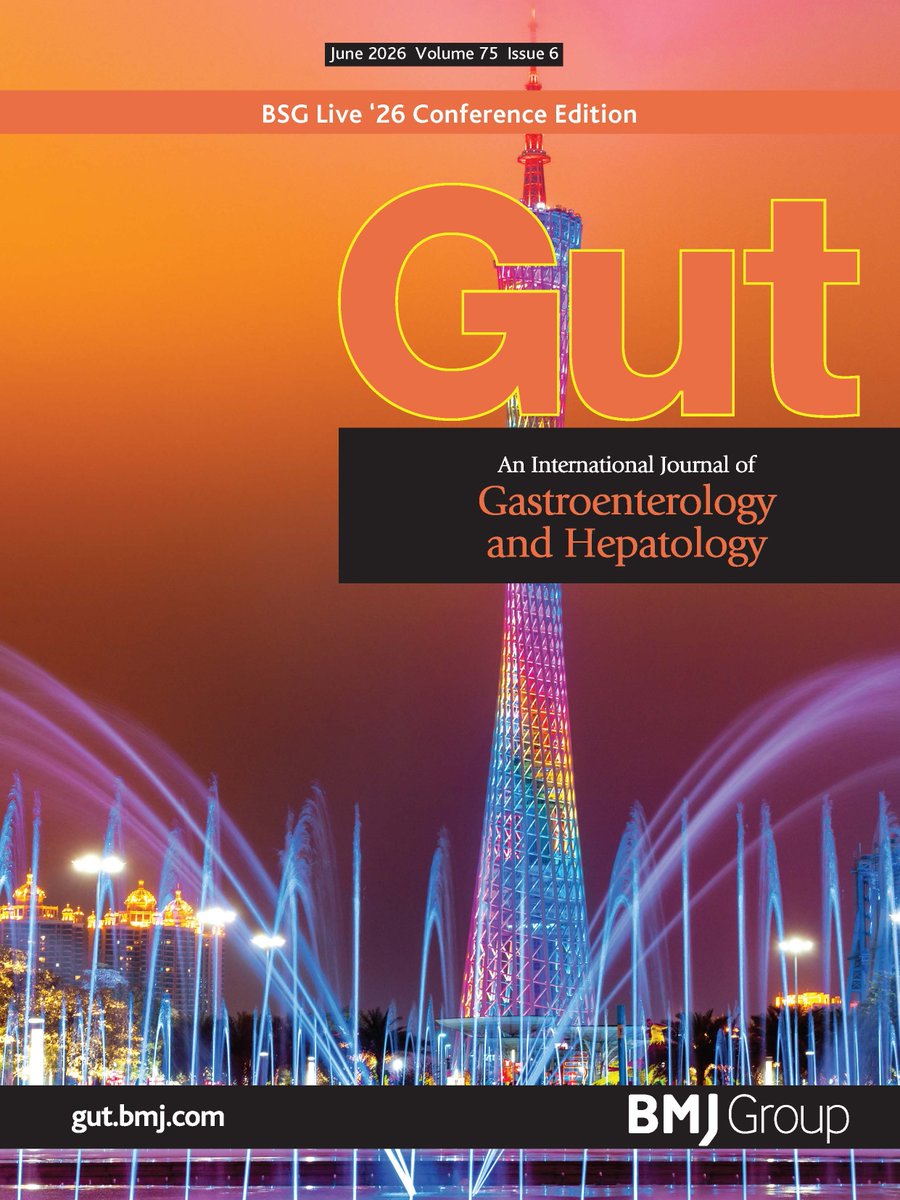 Gut_BMJ's tweet photo. We hope you enjoy this June 2026 issue of @Gut_BMJ, showcasing exciting advances across immunology, microbiome science, hepatology, pancreatic cancer and inflammatory disease. This month’s issue highlights how translational research and systems biology are reshaping our understanding of inflammation, cancer progression and therapeutic resistance.

This issue also features an Editor’s Choice paper by Wu et al., highlighted on the #GUTFrontCover which shows the beautiful Canton Tower, Guangzhou, China. The paper is also discussed in the upcoming #GUTPodcast with Professor Wei Wang. The study explores how intraperitoneal translocation of gut microbiota induces NETosis and promotes endometriosis, providing fascinating new insight into the microbiome–immune axis in the disease and could reshape how we think about endometriosis pathogenesis and treatment.

There’s also major progress in cancer immunology this month:

• Tumour-infiltrating B cells are shown to influence chemoimmunotherapy response in cholangiocarcinoma 
• MLCK1 targeting may reduce checkpoint inhibitor colitis without compromising antitumour immunity 
• New mechanisms of resistance to CLDN18.2-targeted therapy are identified in pancreatic cancer 

The microbiome remains front and centre too:

• Plant-derived nanovesicles modulate microbial metabolism in rheumatoid arthritis 
• Gut microbial pathways continue to emerge as therapeutic targets across systemic disease 

In hepatology, the issue explores:

• Novel fibrosis pathways involving ISG15 
• Predictors of post-transplant rejection after immunotherapy in HCC 
• A promising engineered vaccine strategy to overcome HBV immune tolerance 

And looking ahead, reviews on AI-enabled Crohn’s disease management and spatial single-cell omics highlight how precision medicine is rapidly becoming reality.

Bottom line?

This issue captures the future direction of the field: combining immunology, microbiome science, AI and molecular medicine to deliver increasingly personalised care.

👉 Read the full June issue here:
https://t.co/UaGZemUXQ9

#Immunology #Microbiome #Hepatology #PancreaticCancer #IBD @FrontGastro_BMJ @BMJOpen_Gastro @BritSocGastro