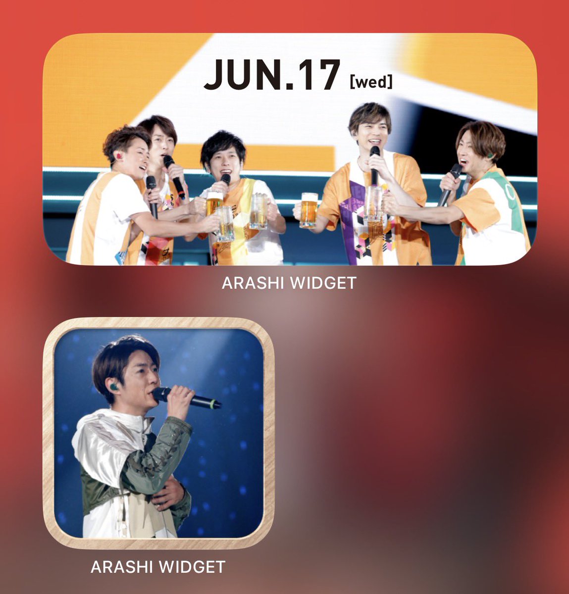 okamoty_c's tweet photo. 17日になっても、嵐のウィジェット使えてるんやが🥺18日19日と永久に時を刻んでくれるのかしら。。。 https://t.co/IcNYUwLg4u