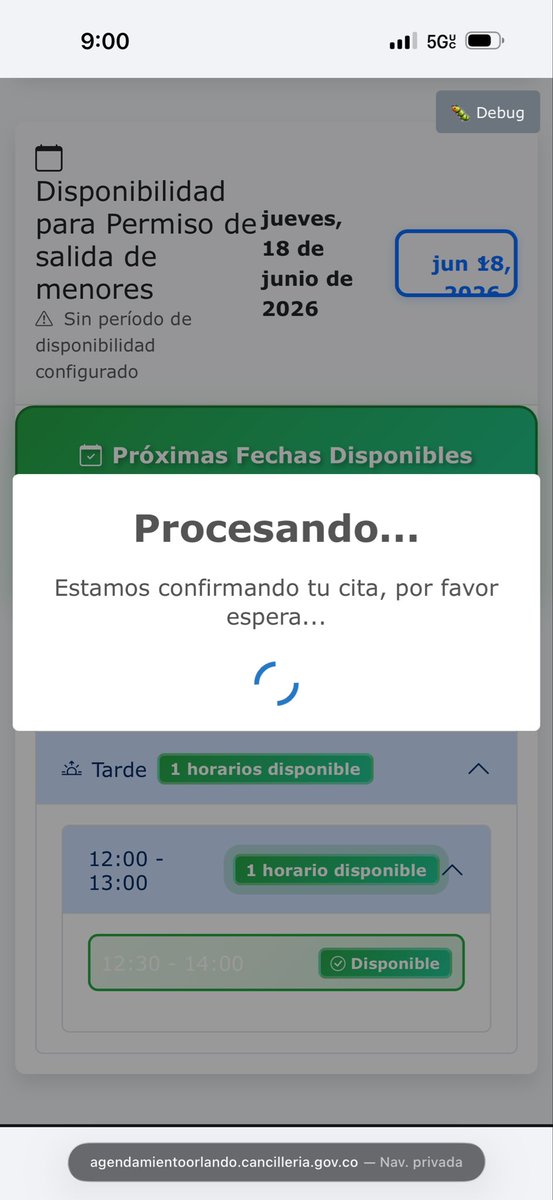Tataherrerag's tweet photo. @CancilleriaCol 
Estoy haciendo una DENUNCIA FORMAL, para que sepan que acá en Orlando FL SE VENDEN LAS CITAS EN LA EMBAJADA. Desde la semana pasada estoy tratando de agendar una cita y no funciona adjunto pruebas. https://t.co/XrRk1HMbJx