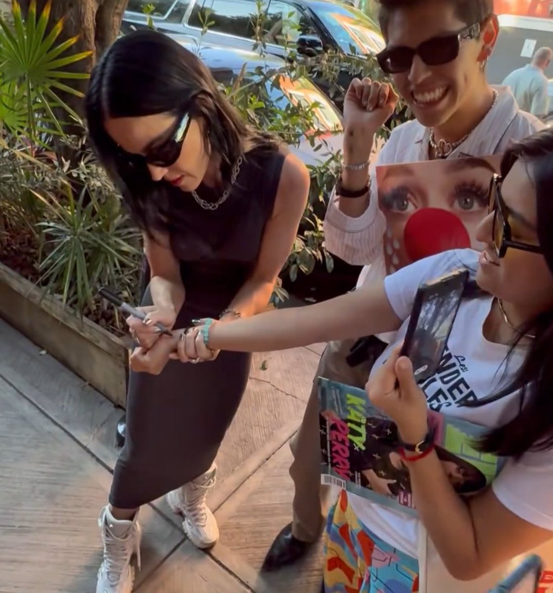 todaykatyp's tweet photo. Katy Perry expressed her love for KatyCats, calling them “a true community” and “like family.” 

Reflecting on nearly 20 years of support, she highlighted how fans have formed lasting friendships and relationships through the fandom, saying she is “so grateful that they keep showing up and support”