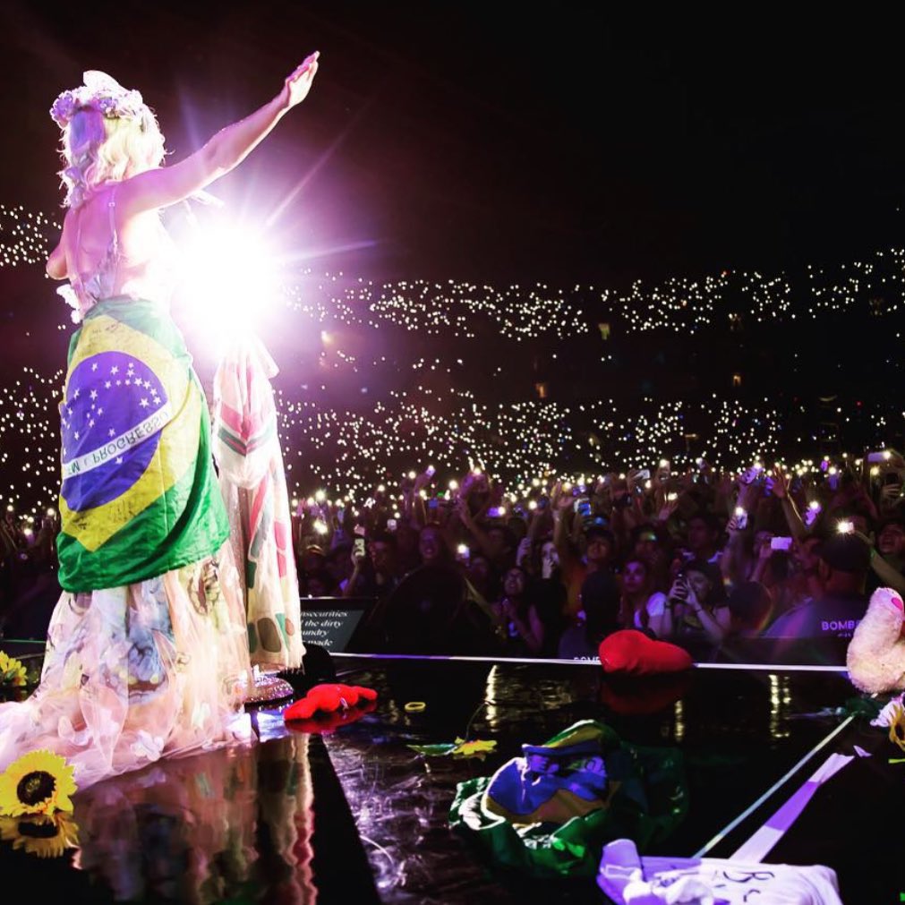 todaykatyp's tweet photo. Katy Perry expressed her love for KatyCats, calling them “a true community” and “like family.” 

Reflecting on nearly 20 years of support, she highlighted how fans have formed lasting friendships and relationships through the fandom, saying she is “so grateful that they keep showing up and support”