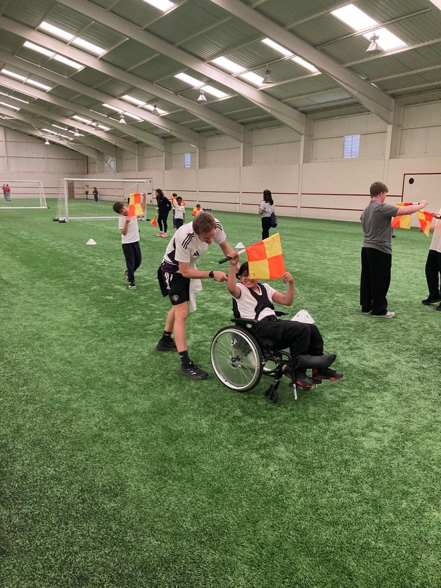 Manchester United Foundation tweet media
