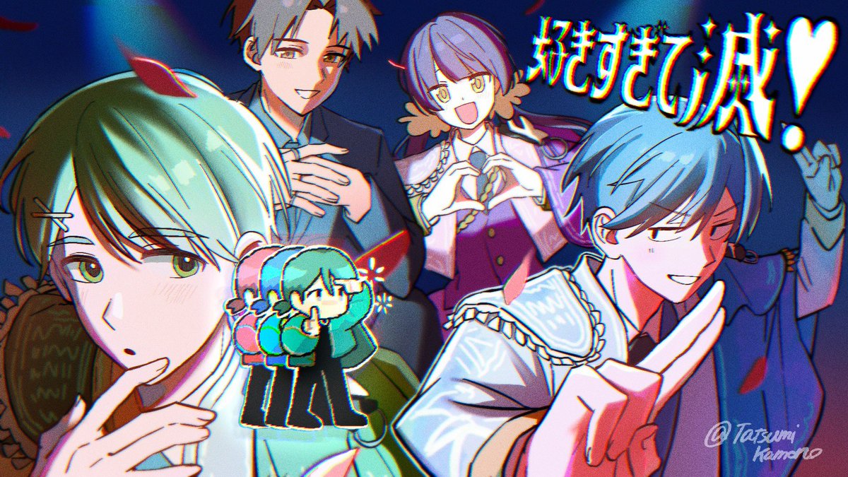 tatsumikameno's tweet photo. ocで好きすぎて滅パロ！ https://t.co/uVoyOK2rEt
