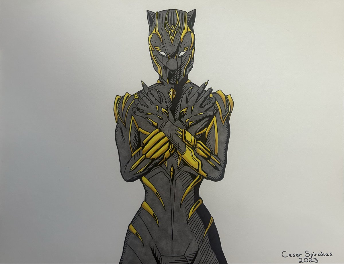 CesarSpirakes's tweet photo. Shuri 

#Shuri #Wolverine #Spiderman #ironman #Hulk #drawing #drawings #drawingart #comicartist #comics #ComicArt #dibujo #dibujos #Mexico #USA https://t.co/xmkEhstzpg