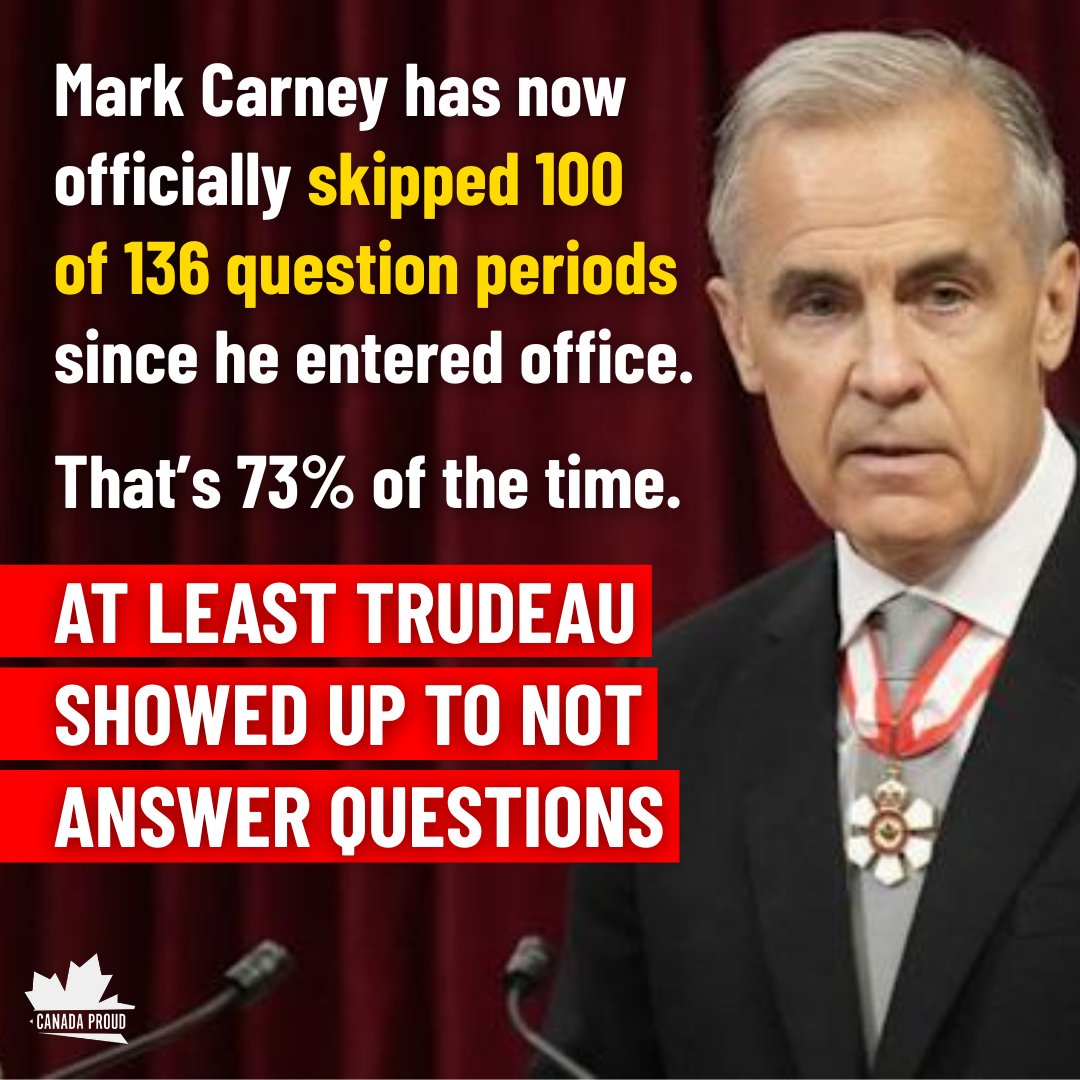 WeAreCanProud's tweet photo. If you didn't show up to work 73% of the time, would you be fired? 🤔 https://t.co/gNZWsgHYhx