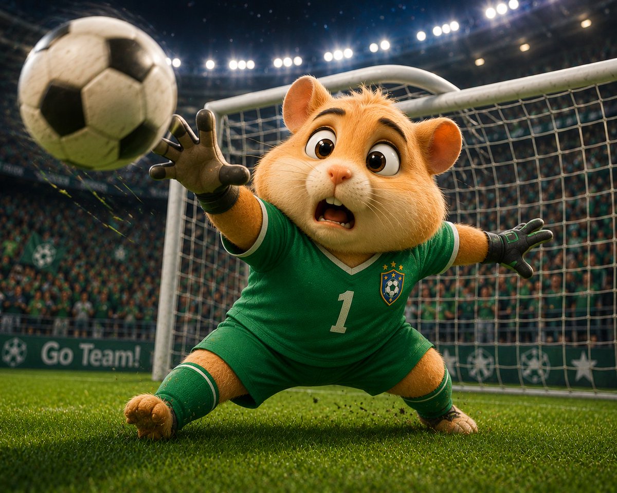 hamster_kombat's tweet photo. 🔥 After the Cape Verde–Spain match at the 2026 FIFA World Cup, goalkeeper Vozinha became the hero of the game, preserving a 0–0 draw with a series of spectacular saves. 

👀 Videos of his stops quickly went viral across social media, and his follower count surged from 50, 000 to 7, 500 000 overnight!

Patience and persistence pay off in the long run 😉