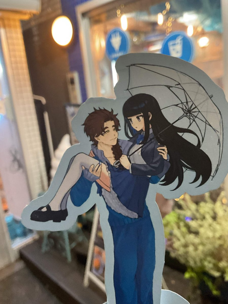 Bomm_TRPG's tweet photo. 片鱗コラボカフェ☔️🔪
自陣で来れて良かった💕ぬいも間に合って良かった… https://t.co/BPktgmFhR1