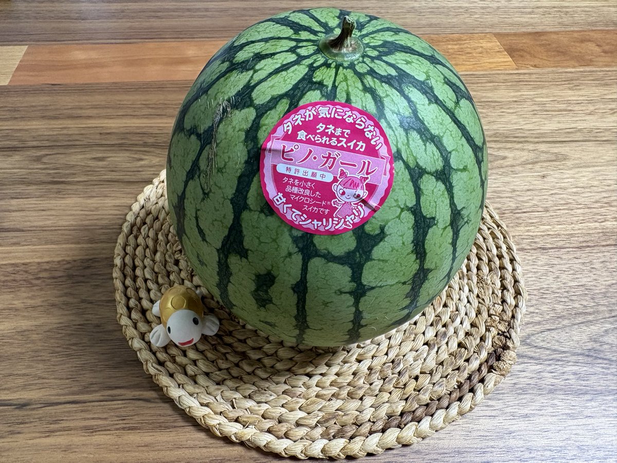 KAPLINE_2022's tweet photo. #おうちごはん 

夏が近いです
スイカよばれました🍉
タネまで食べられるピノガール
甘くてシャリシャリ

フェリシモでみかけた虹ミャクミャク様かわいいと思ったので
編み編み🧶

4枚目の写真は
虹色いのちのかがやきくんを捕獲しようとがんばる水部分です
#かぎ針編み 
#ミャクミャク様 https://t.co/IFTlz85FuZ