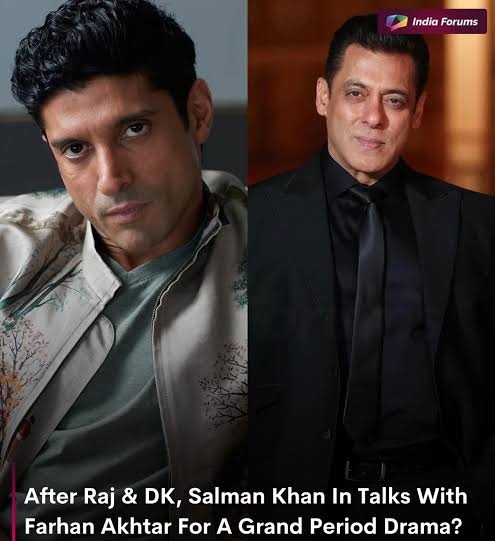 SalmaniacNav's tweet photo. Farhan Akhtar eyes Salman Khan.
New film plans post Ranveer Don 3 exit. Giving blockbuster vibes already. Exciting times! 💥 #SalmanKhan https://t.co/LXhAmumrwW