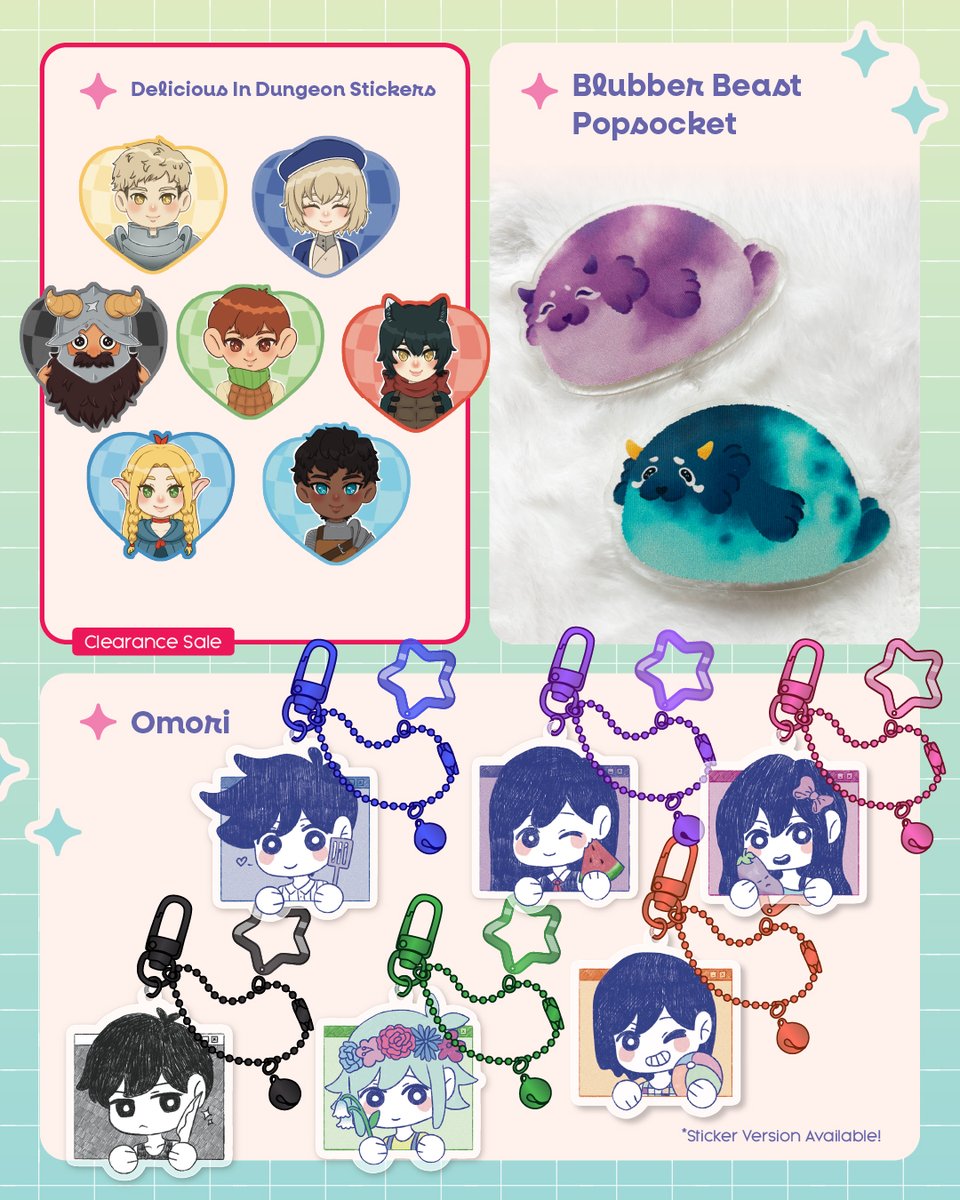 _rimune's tweet photo. i’m back!! 😭✨ making up for my long break by doing a comeback promo for #BLushcon! you can pick any 10 clearance stickers for P120! 🏷️

see you at table D3 I’m with the amazing @/katkkuma 🐈

#BlushCon2026 #ArtistAlley #ArtPH #SmallArtist #StickerArt https://t.co/zrVSsPZeUL