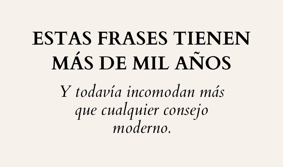 MarinaBoschi3's tweet photo. 5 frases con más de mil años que siguen dando más miedo que cualquier consejo moderno.

HILO 🧵 https://t.co/s1gIHn0uCy