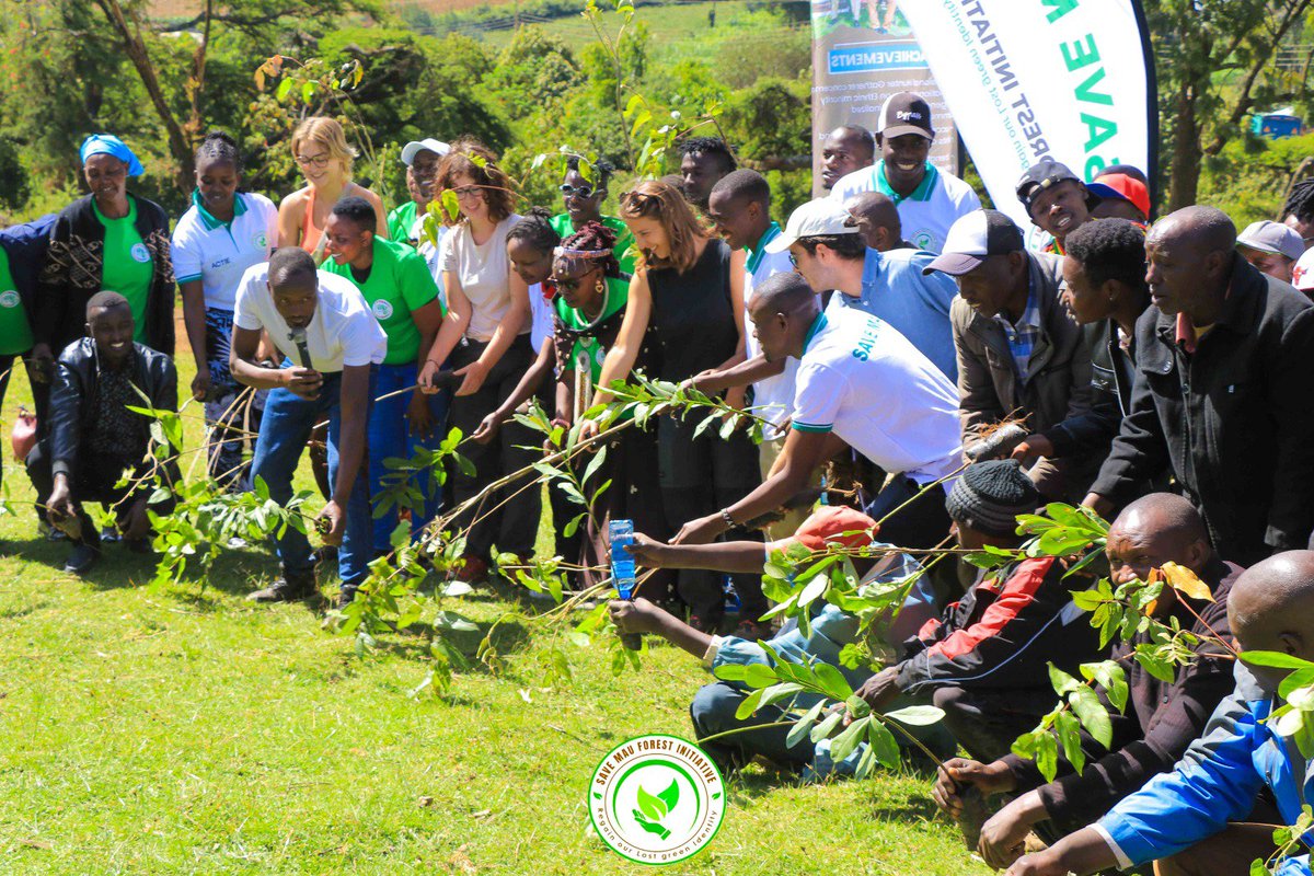 save_mau's tweet photo. We sincerely thank the Nessuit Administration, led by Senior Chief Douglas Muna, for their support and presence at our launch event. In line with the Government of Kenya's 15 Billion Trees by 2032 initiative, their commitment reinforces the importance of protecting and restoring https://t.co/k6Et1Mbd5T