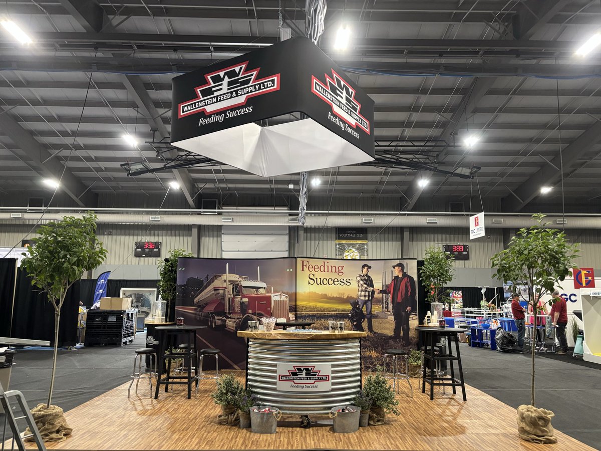WallensteinFeed's tweet photo. Today’s the day! Don’t miss the Ontario Pork Congress this week in Stratford, running today (9am-5pm) and tomorrow (9am-4pm). 

We are looking forward to seeing you there - we have lots of lemonade and bacon butter tarts to share 🤤🐷

@OntPorkCongress https://t.co/Dy2va0EDhl