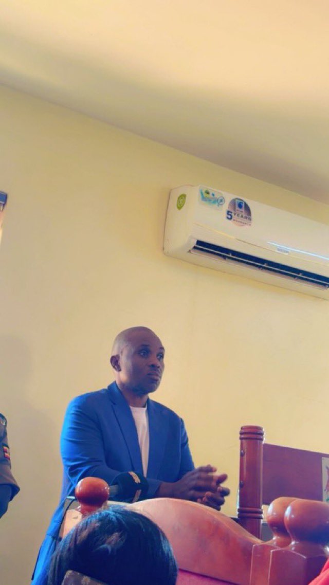 wodidi_ek's tweet photo. Salongo Erias Lukwago has been charged with misprision of treason along side Frank Kihehere, Joel Wakayima, Dr Kizza Besigye , Hajji Obeid Lutale Kamulega among others. His lawyers led by Hon Ssegona are now applying for bail on health grounds, we wait to see whether bail will be https://t.co/M8MTFGG9F2