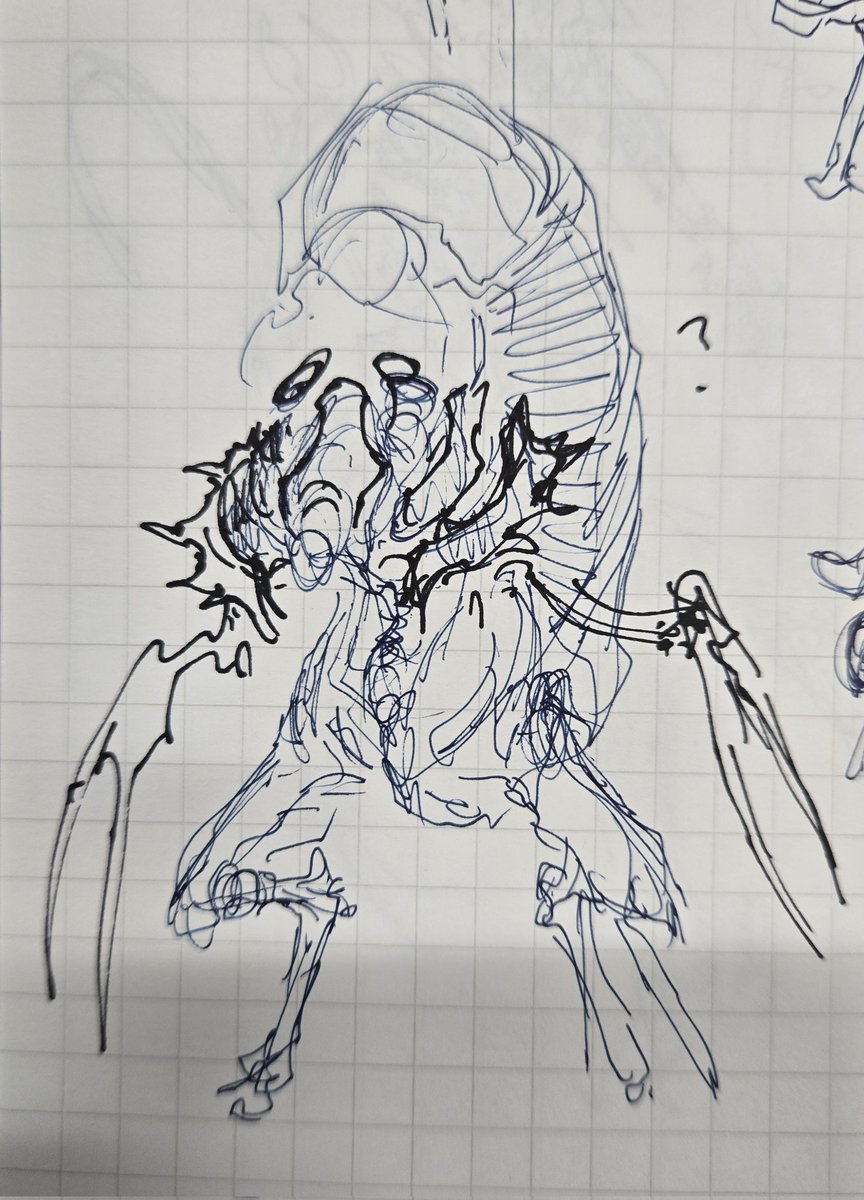 #やじるのらくがき
🤔 