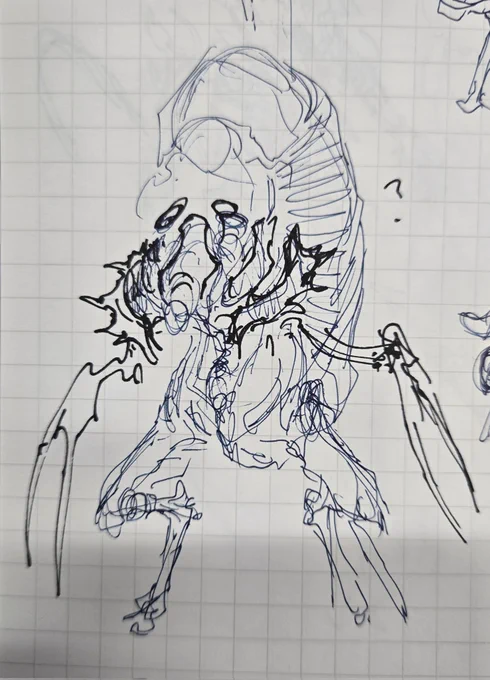 #やじるのらくがき
🤔 
