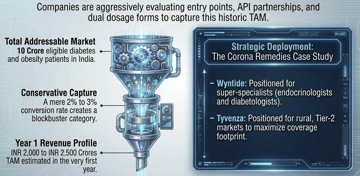 semaglutide corona 6/n: The GLP-1 Goldrush has Arrived with domestic opportunity for GLP-1  diabetes and obesity drugs is staggering. Management at Corona Remedies  estimates that the generic Semaglutide market could hit an explosive INR