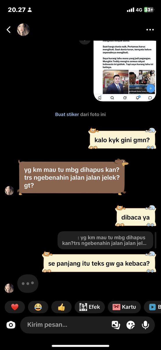 serapunkies's tweet photo. @peacerepi @anexusevent yg kuat ya kak, ni ak lg ladenin penjilat rezim https://t.co/0xpPhrCiPZ