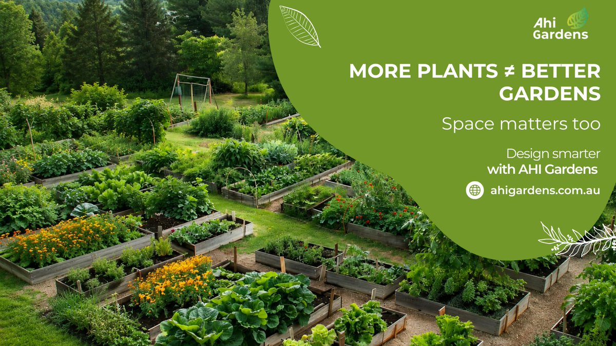 AhiGardens's tweet photo. The best gardens aren't crowded.
They're balanced.
Proper spacing improves airflow, plant health, and overall design.
#AHIGardens #GardenDesign #LandscapeTips #GardenCare https://t.co/GRFGuu2soE