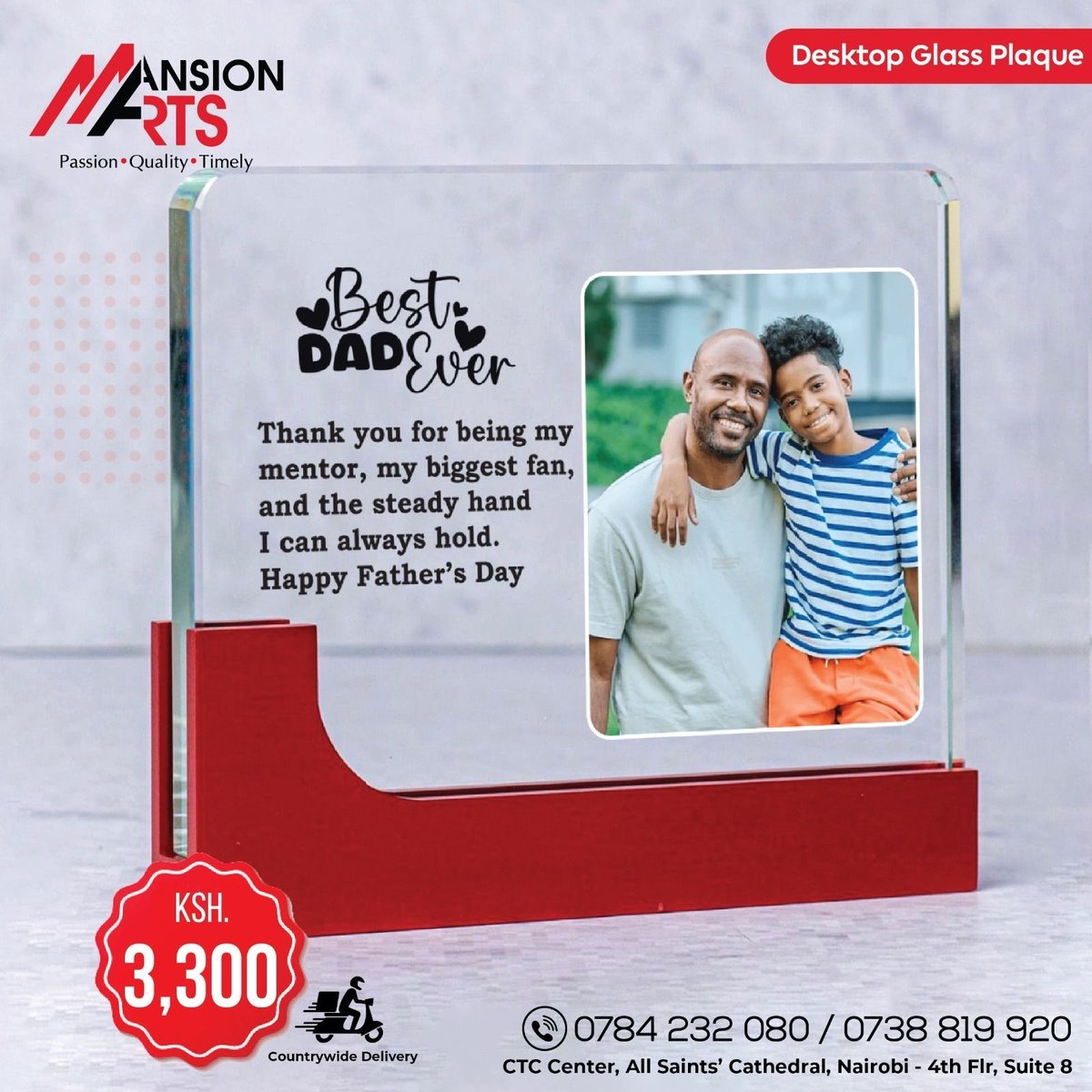 mansionarts's tweet photo. ❤️🎁 For the Man Who Gave Us Everything, Give Him Something Meaningful.

This Father’s Day, honour the man who has been your biggest cheerleader with a personalized gift made just for him.

☎️ 0784232080, 0738819920

#FathersDay #CelebrateDad #GiftForDad #MansionArtsLimited https://t.co/xhkgOOFi3Y